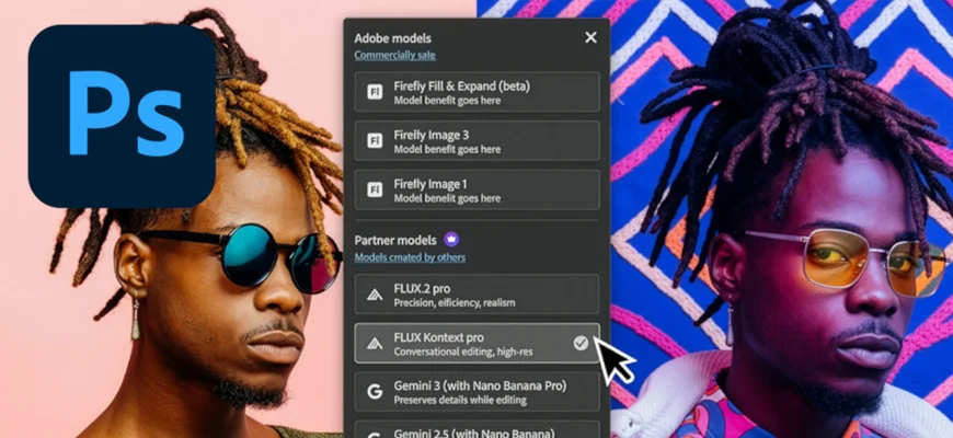 Компания Adobe выпустила Photoshop 25.2.